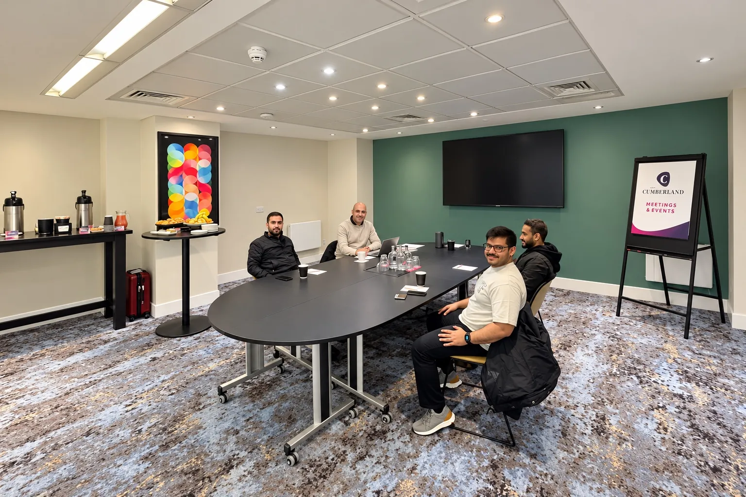 ARUK course in a hotel meeting room